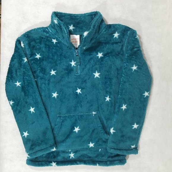 Jumping Beans Other - Jumping Beans Girls Size 6 Green Quarter Zip Pullover Sweatshirt Jacket NWT